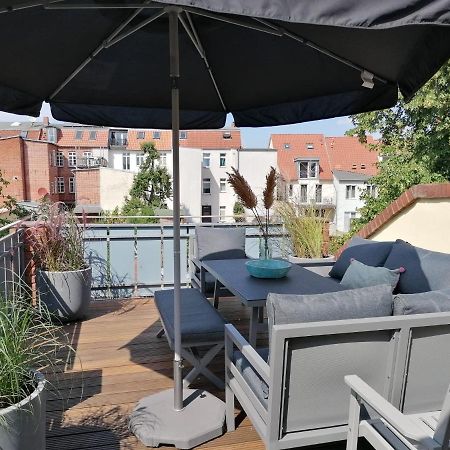 Townhouse Altstadt Wismar Upper Apartment Mit Zwei Terrassen Экстерьер фото